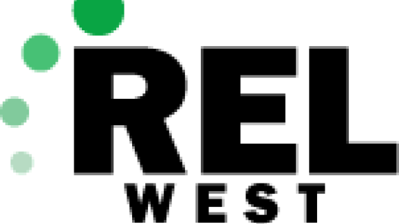 REL West logo