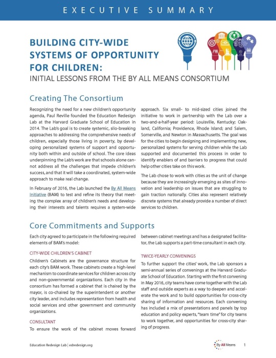Building City-Wide Systems of Opportunity for Children Image