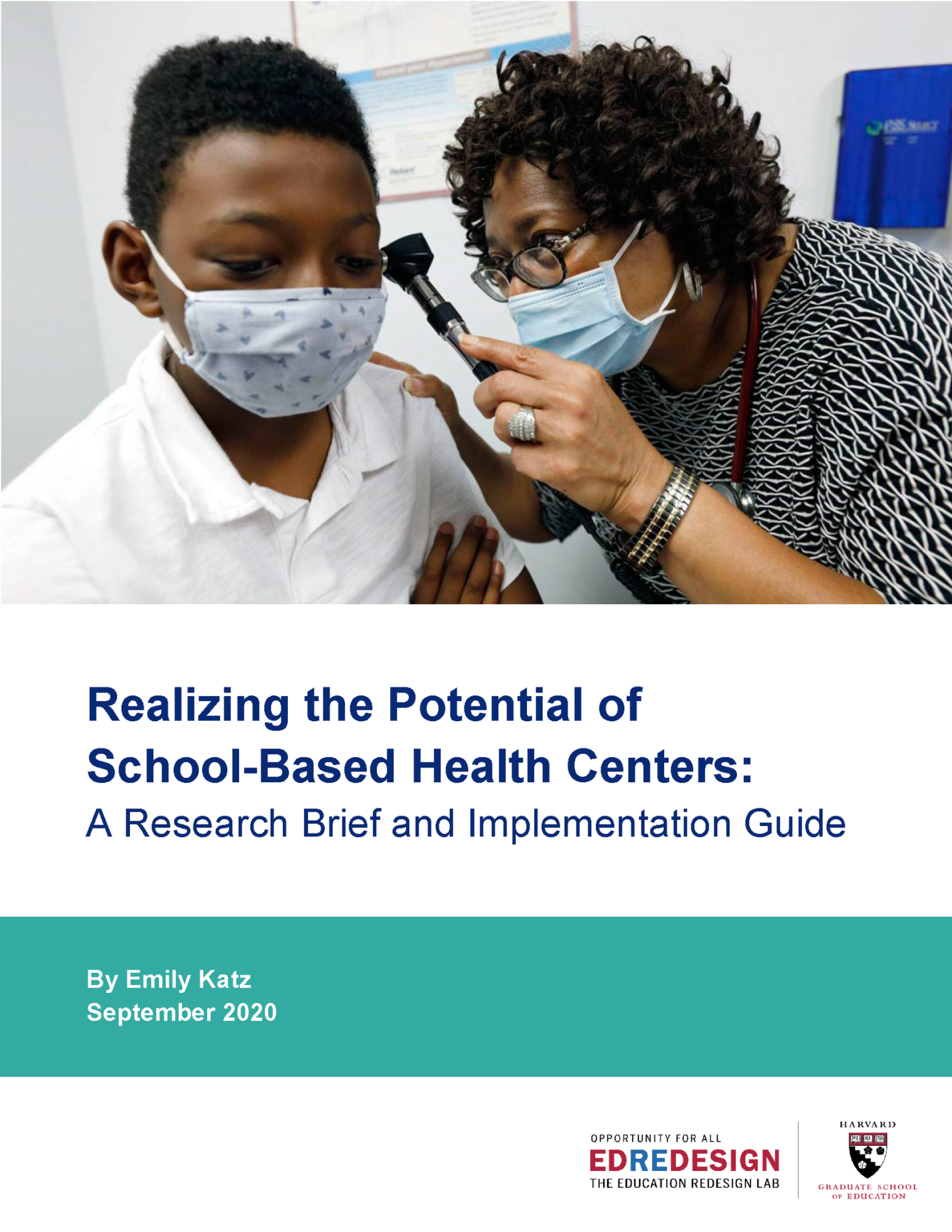 School-Based Health Centers Research Brief Series School-Based Health Centers Research Brief Series Image